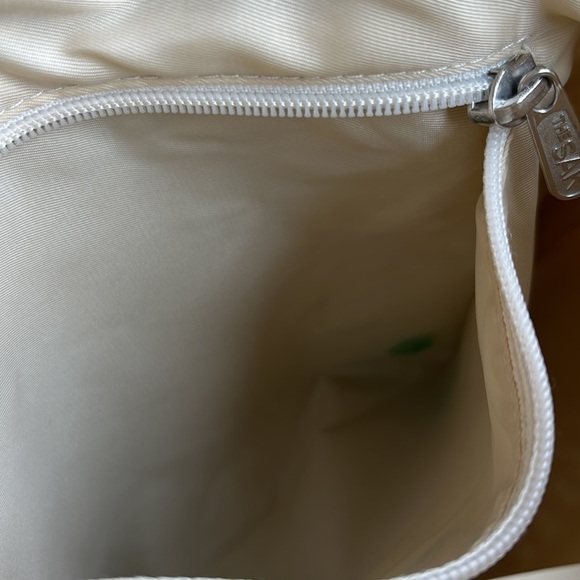 The Sak shoulder tote boho fringe wooden beads zip closure charm cleaned but….. - Picture 10 of 14